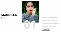 Conception De Site Prête À L'Emploi Pour Salon De Mode Et De Beauté