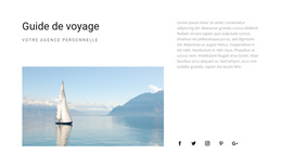 Votre Guide De Voyage - Thème WordPress Gratuit