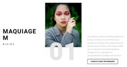 Salão De Moda E Beleza Modelo De Largura Total