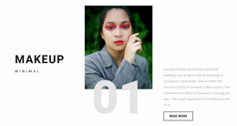 Premium Web Page Design For Fashion And Beauty Salon