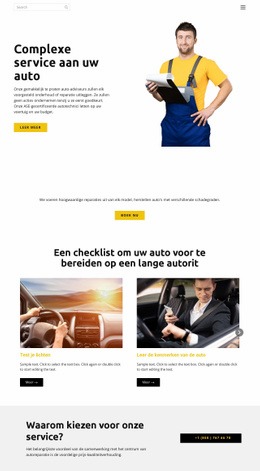 Auto Onderhoud - Gratis Download-Bestemmingspagina