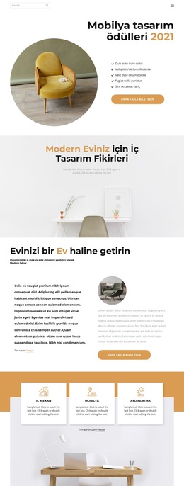 Tasarım Ödülü - Ücretsiz Css Teması