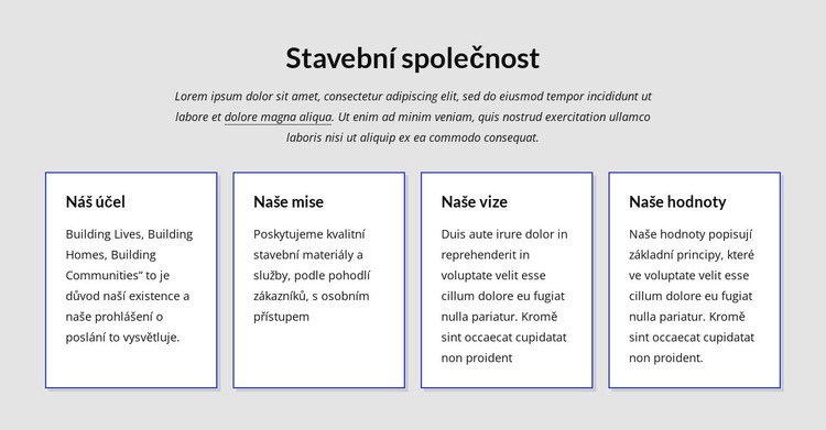 Vytváříme úspěšné projekty Šablona CSS