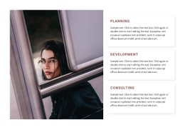 HTML5 Responsive For Planning And Development