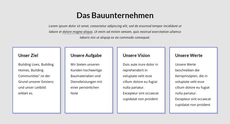 Wir schaffen erfolgreiche Projekte HTML5-Vorlage