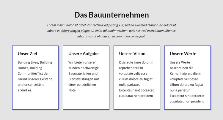 Wir schaffen erfolgreiche Projekte WordPress-Theme