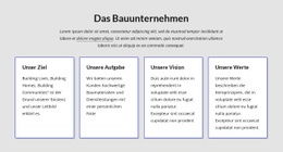 Mehrzweck-Landingpage Für Wir Schaffen Erfolgreiche Projekte