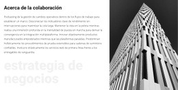 Estrategia Empresarial De Beneficio Mutuo - HTML Website Builder