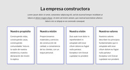 Creamos Proyectos Exitosos - Plantilla HTML5