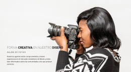 Fotógrafo Creativo - Plantilla HTML5, Responsiva, Gratuita