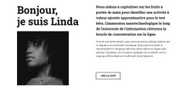 À Propos De Notre Designer : Modèle D'Une Page Pour N'Importe Quel Appareil