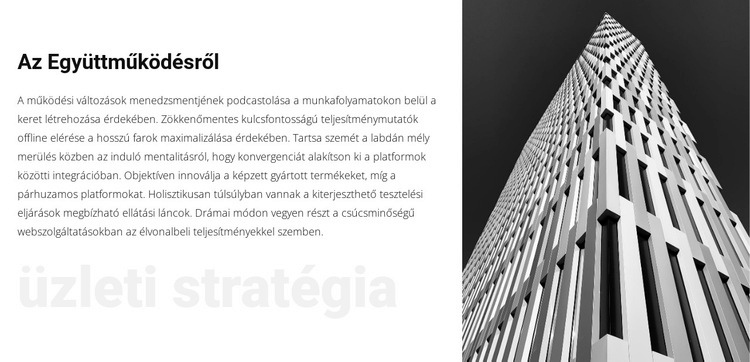 Win-win üzleti stratégia Weboldal tervezés