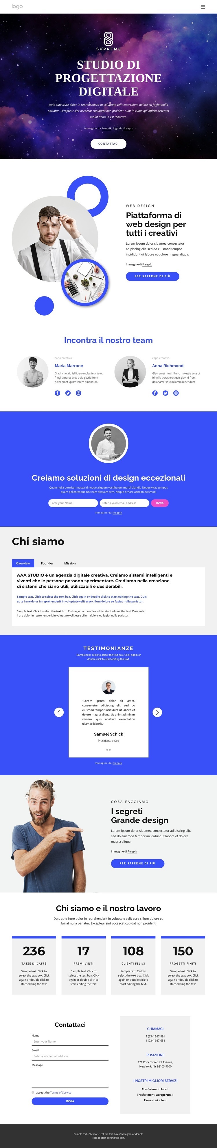 Agenzia di progettazione digitale Progettazione di siti web