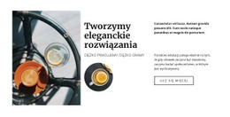 Stwórz Elegancką Restaurację Szablon Pojedynczej Strony