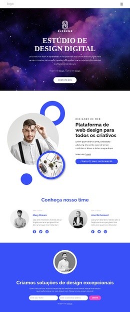 Agência De Design Digital - HTML Builder Online