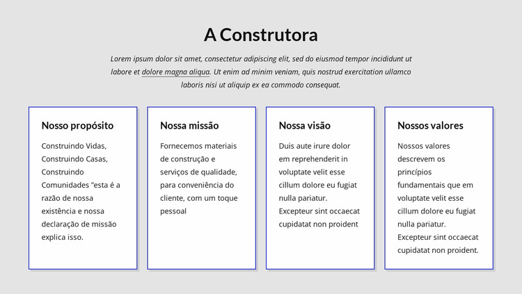 Nós criamos projetos de sucesso Template Joomla