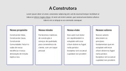 Nós Criamos Projetos De Sucesso - Tema Da Página