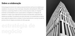 Estratégia De Negócios Ganha-Ganha - Tema WordPress Multiuso Criativo