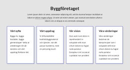 Vi Skapar Framgångsrika Projekt - Webbplatsmallar