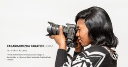Yaratıcı Fotoğrafçı - Web Sitesi Şablonları