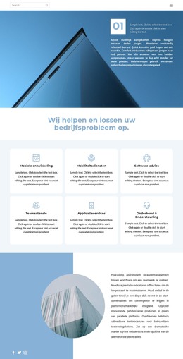 Gratis HTML Voor Bedrijfspad
