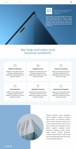 Multipurpose Landing Page For Corporation Path