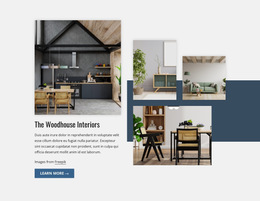 Wooden Separating Wall Html5 Responsive Template