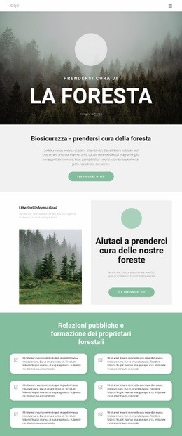 Prendersi Cura Di Parchi E Foreste #Html5-Template-It-Seo-One-Item-Suffix