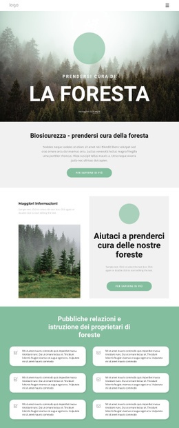 Prendersi Cura Di Parchi E Foreste #One-Page-Template-It-Seo-One-Item-Suffix