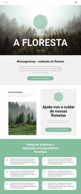 Cuidando De Parques E Florestas Tema De Paisagismo