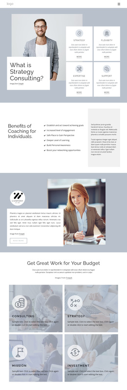Strategic Consultancy Template