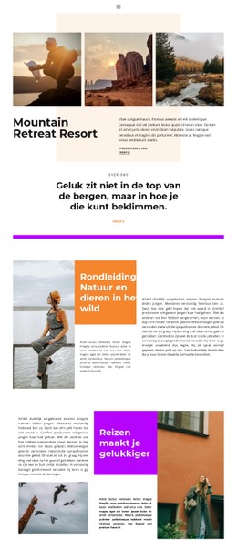 Rust Met Een Ziel Flexbox-Sjabloon