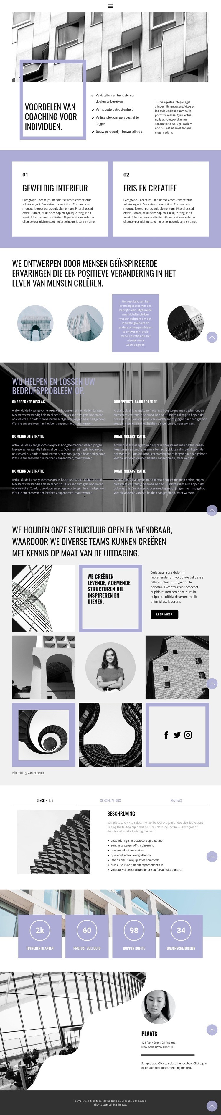 Pad bouwbedrijf Website ontwerp