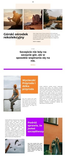 Odpocznij Z Duszą - Inspiracje Do Projektowania Stron Internetowych