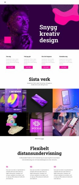 Nästa Generations Annonsmaterial HTML-Mall