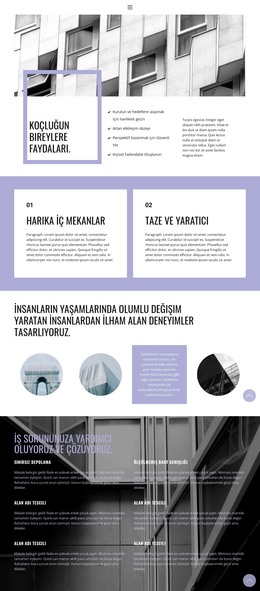 İnşaat Şirketi Yolu - HTML Sayfası Şablonu