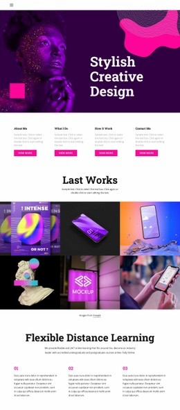 Next Generation Creatives - Web Page Design For Inspiration