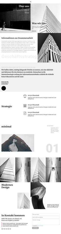 Moderne Baufirma – Kreatives, Vielseitiges WordPress-Theme