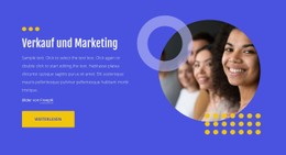 CSS-Menü Für Werbung, Verkauf Und Vertrieb