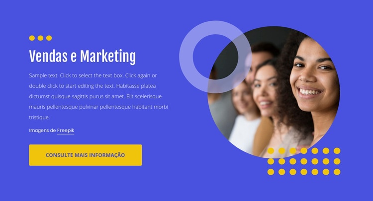 Promoção, venda e distribuição Landing Page