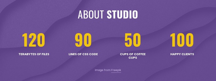 About digital studio CSS Template