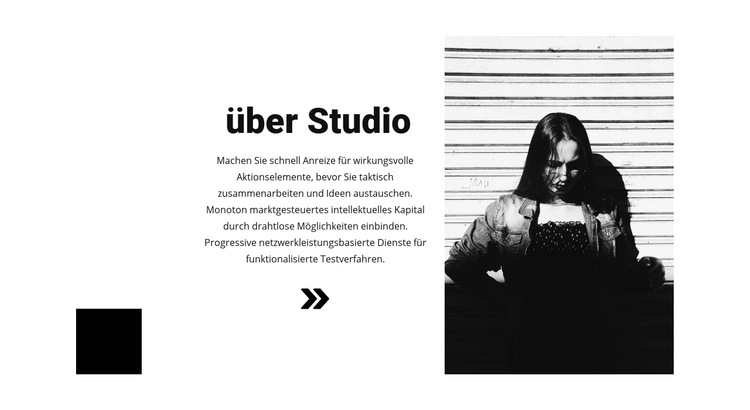 Über unser Modegeschäft HTML Website Builder