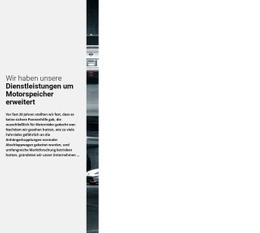 Premium-Landingpage Für Sportwagen Dienstleistungen