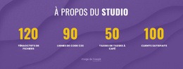 À Propos Du Studio Numérique - Conception De Site Web Simple