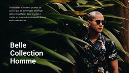 Belle Collection Homme Thème WordPress