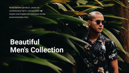 Beautiful Men'S Collection - Ultimate Joomla Template