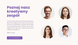 Nasz Zespół Kreatywny - Darmowy Szablon
