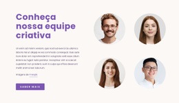 Nossa Equipe Criativa - Build HTML Website