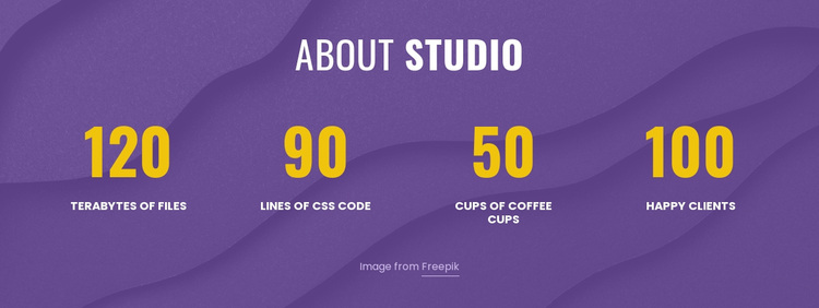 About digital studio Template