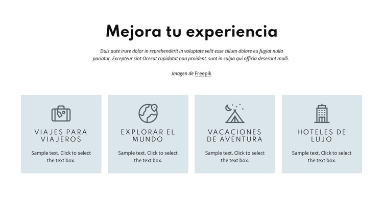 Garantizamos el mejor servicio Plantilla de sitio web